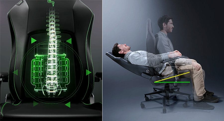 Razer Iskur V2 key features